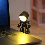 Mini Night Light Led Cartoon Cute Hero Police Lamp Desktop Bedroom Table. Fixed Price $6.99.