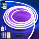 Chasing Effect Rgbic 5M Neon Wifi Led Strip Lights Outdoor Waterproof Tape Us. Fixed Price $42.99.
