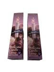 Lot Of 2 Vintage Nos Darice Electric Welcome Candle, Lamp Brass Base White. Fixed Price $19.99.