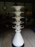 Lettuce Gro Farmstand Indoor Tower Hydroponic With Led Glo Ring Kit & Dolly. Fixed Price $1200.00.