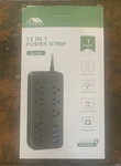 Lefree 12 Black Power Strip EL-08 Usb Ports Lightning-proof 100% Copper. Fixed Price $10.00.