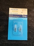 Kichler Showscape 10-WATT 12-VOLT G4 T-type Bi-pin Light Bulbs. Fixed Price $10.99.