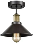 Claxy Ecopower Industrial Mini Ceiling Light Bronze Semi-flush 2 Bulb Packs. Fixed Price $24.00.