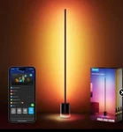 Govee Floor Lamp H607C Black Wifi Smart Control, 24 Vdc, Rgbicww Modes,sealed. Fixed Price $99.88.