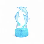 Dolphin 3D Night Light Usb Led Atmosphere Lamp Decorative Gift For Kids & Friend. Fixed Price $26.88.
