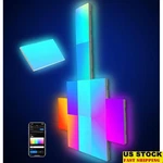 Rgbic Led Wall Lights Color Changing Geometric Mood Lighting Smart Home Decor Us. Fixed Price $31.92.