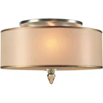 Crystorama 9503-AB Luxo Light 14 Inch Antique Brass Semi Flush Ceiling. Fixed Price $248.00.