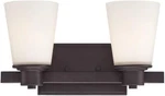 Savoy House 8-1080-2-13 Fontaine 2-LIGHT Vanity Bar English Bronze. Fixed Price $134.99.