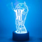 3D Led Light Argentina Soccer Lamp Acrylic Illusion Night Flashing. Fixed Price $11.98.