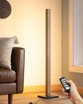Edishine Natural Wood Led Corner Floor Lamp Dimmable Minimalist Standing Light. Fixed Price $75.99.
