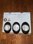 Hampton Bay Electric 3-LIGHT Xenon Task Accent Plug In Kit Brown Sealed. Fixed Price $14.99.