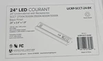 24-INCH Led Undercabinet Light With Receptacles Courant 5CCT Black 15W 1200 Lm. Fixed Price $75.99.