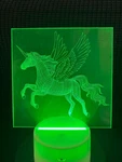3D Illusion Visual Night Light 16 Colors Led Desk Table Bedroom Decor Best Gift. Fixed Price $17.00.