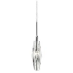 Dainolite 1LT Optical Crystal Pendant Light Polished Chrome Led Modern. Fixed Price $60.78.