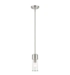 Livex Lighting 17140-91 Quincy Mini Pendant Brushed Nickel. Fixed Price $29.99.