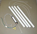 2X2 24W Led Retrofit Kit (1 Set) Replace 4X 20W Fluorescent 4200K Color. Fixed Price $49.00.