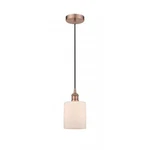 Innovations Edison Cobble 5" Light Mini Pendant, Cp/fr 616-1P-AC-G111. Fixed Price $105.60.
