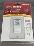 Honeywell RPLS740B 7-DAY Programmable Light Switch Timer, White. Fixed Price $38.87.
