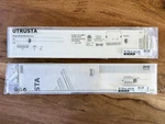 Ikea Utrusta Led Countertop Light 15" 602-957-30 One Each (2 Available). Fixed Price $50.00.