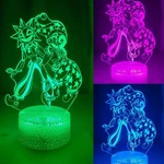 3D Illusion Night Light Led Lamp With Remote Control 16 Color Changing Visual Be. Fixed Price $29.38.