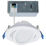 Satco 11W 4" Directional Low-profile Downlight Cct Selectable White S11878. Fixed Price $29.99.