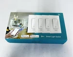 Gosund 4 Pack Smart Switch Wall Light Wifi Remote For Alexa & Google Control. Fixed Price $39.99.
