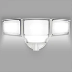 Lutec 475-WATTS Equivalent 9000-LUMENS 320 White Non Motion Sensing Flood Light. Fixed Price $30.00.