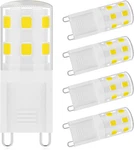 G9 Led 2W,25W Halogen Light Bulbs Equivalent 250LM,120V Mini T4 Bi-pin. Fixed Price $15.85.