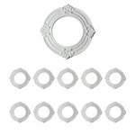 Spot Light Trim Medallions 6 Inch Id Urethane White Set Of 10 Renovators Supply. Fixed Price $193.99.