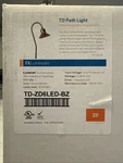 Fx Luminaire TD-ZD6LED-BZ Path Light Bronze Metallic Luxor New Nib. Fixed Price $229.00.