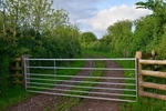 Photo A3 West Somerset : Farm Track Carhampton Heads Beyond C2017. Fixed Price $23.82.