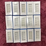 Lutron Palladiom PBT-4W-CWH-E Engraved Replacement Button Kits. Glass, Lot Of 15. Fixed Price $118.00.