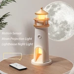 Moon Projection Lighthouse Lamps Night Remote Control Bluetooth. Fixed Price $107.19.