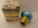 Abco 03609 Blue 40W 120V Mini-reflector Projector Lamp Projection Bulb. Fixed Price $14.97.