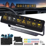 Wireless Switch Panel - 8 Gang Led Light Bars Power Circuit Remote Control Box. Fixed Price $39.99.