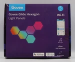 Govee Glide Hexagon Panels 5PCS Wi-fi 30 Preset Lighting Effects (H6061). Fixed Price $53.99.