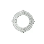 Renovators Supply Recessed Light Trim 10" White Polyurethane Ceiling. Fixed Price $22.99.