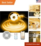 Uniform Light 16.4FT Led Strip - Dimmable Warm White Cabinets & Ambiance. Fixed Price $53.99.