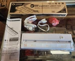 Lithonia Lighting 12" Slim Led Cabinet Light, White. Fixed Price $15.00.