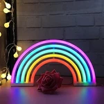 Qiaofei Led Rainbow Neon Sign - Kids Wall Decor & Night Light For Holidays. Fixed Price $28.97.