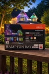 Hampton Bay 50 Ft Smart Colour Changing Permanent Mount String Light Kit New. Fixed Price $99.00.