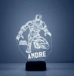 Black Panther Personalized Marvel Avengers Led Night Light Lamp With Remote. Fixed Price $39.99.