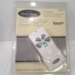 New Harbor Breeze Universal Ceiling Fan & Light Remote Control 43147 RC-103L. Fixed Price $25.00.