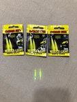 Glow The Dark Needle Light For Fishing Lures 3PK- By Ocean Sun New. Fixed Price $7.00.