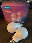 Orein Matter Smart Light Bulb, A19 Rgbtw- 2PACK Multi-color. Fixed Price $17.99.