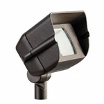 Kichler Mini Hooded Adjustable Wide Flood Light Bronze 35W 12V 90 5X5X4-1/2. Fixed Price $176.99.