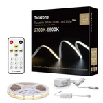 Tatazone 6.56FT Tunable White Cob Led Strip Light With Rf Remote, CRI93+ Dimm.... Fixed Price $40.38.