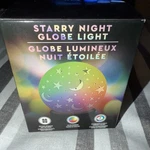 Starry Globe Led Nightlight Multi-color 7-MODE Changing Lamp Cottage. Fixed Price $12.99.