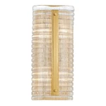 Hudson Valley 2854-AGB Athens Wall Sconce, 2-LIGHT, Aged Brass. Fixed Price $129.00.