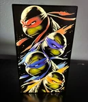 Teenage Mutant Ninja Turtles Led Night Light Wall Art Desk Lamp Gift. Fixed Price $22.99.
